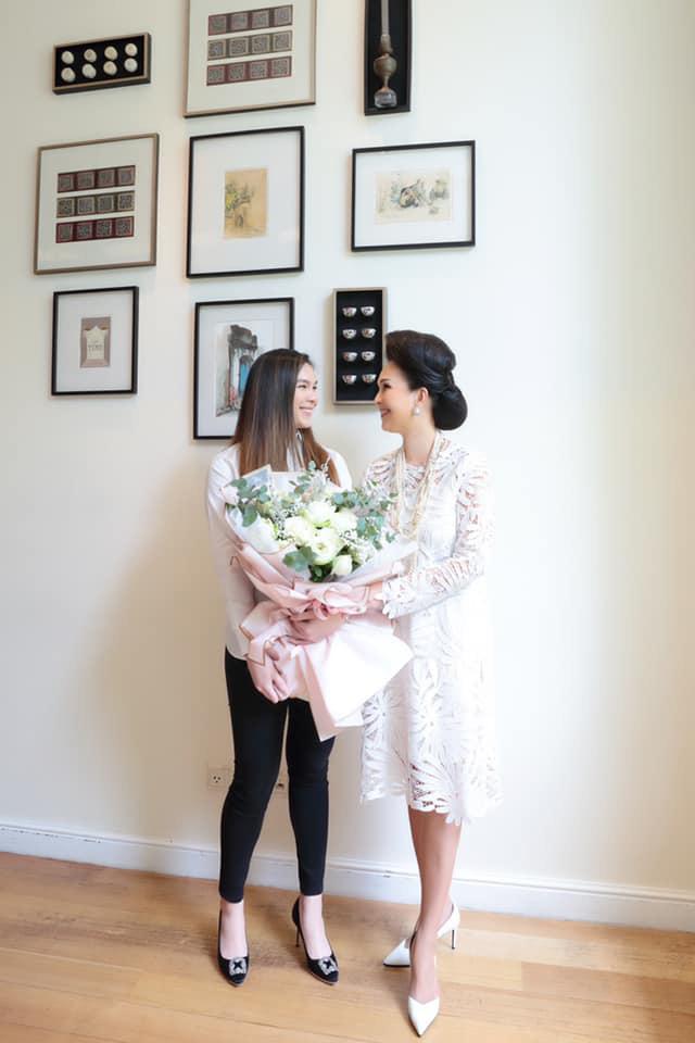 Diện đồ lạc quẻ trong tiệc sinh nhật chuẩn quý tộc, con gái nữ hoàng ảnh lịch Diễm My vẫn đẹp kiêu sa-3