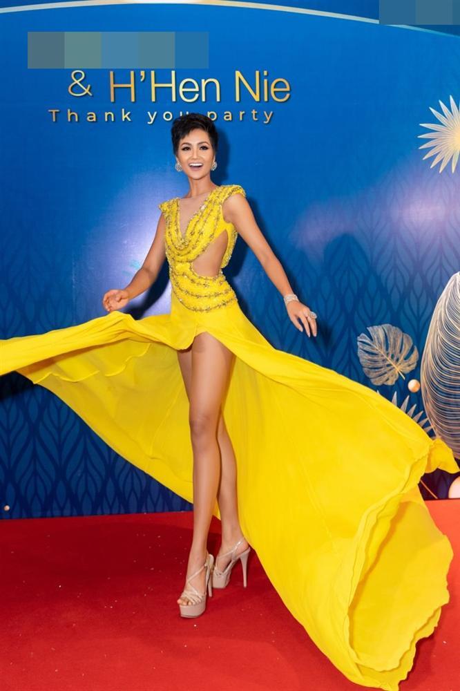 Mặc lại chiếc váy định mệnh trên đấu trường quốc tế, mỹ nhân Việt nào đạt phong độ đỉnh cao?-7