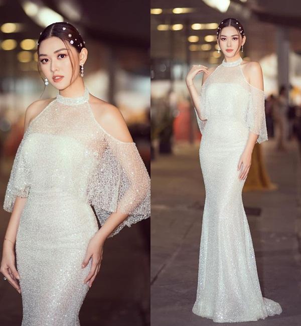 Mặc lại chiếc váy định mệnh trên đấu trường quốc tế, mỹ nhân Việt nào đạt phong độ đỉnh cao?-5