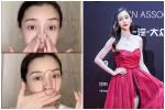 Angelababy bị lộ di chứng thẩm mỹ khi mũi bị vẹo lúc livestream?