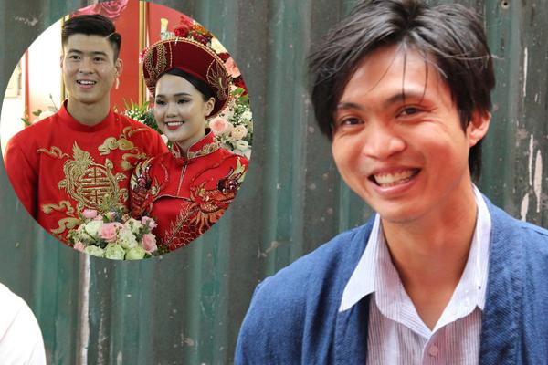Bức ảnh HOT nhất đám hỏi Duy Mạnh - Quỳnh Anh: Cô dâu bị cảm, chú rể xoa đầu giúp vợ-4