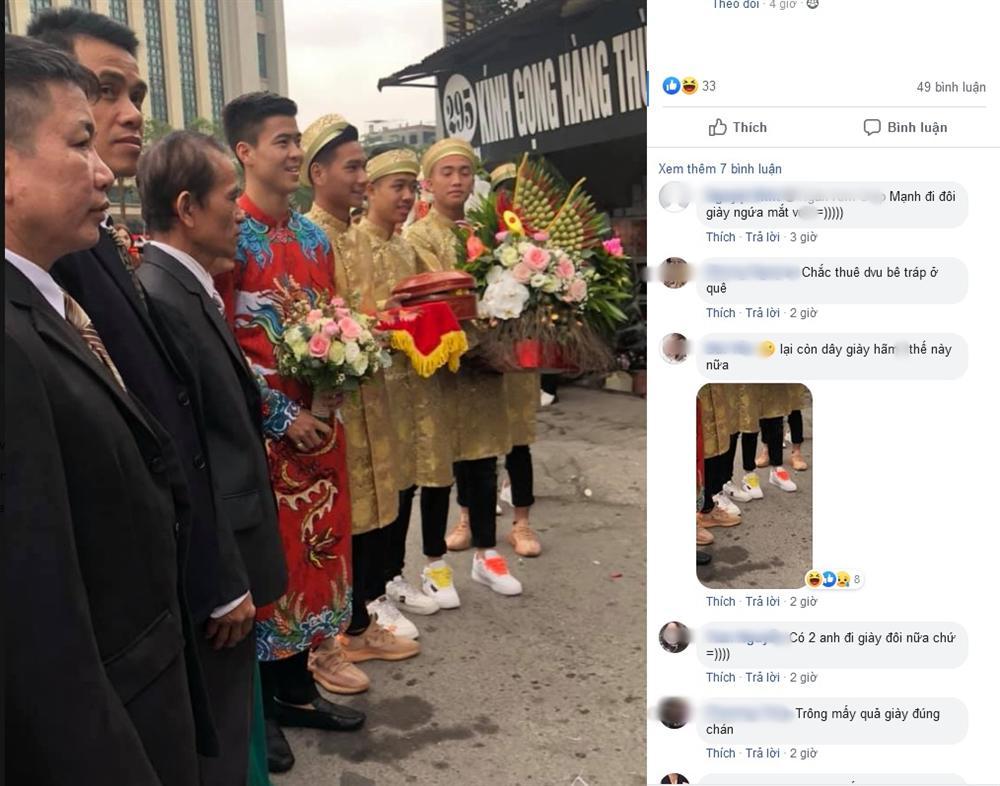 Dàn bê tráp đám hỏi Đỗ Duy Mạnh và ái nữ đại gia bị soi trang phục lôm côm-7