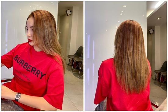 Kỳ Duyên làm tóc hết 11 tiếng, về nhà chỉ mong mẹ không đánh đòn