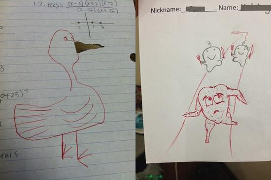 Học sinh làm rách bài kiểm tra, thầy giáo 'vá' giúp theo cách bá đạo khiến dân mạng cúi đầu chịu thua