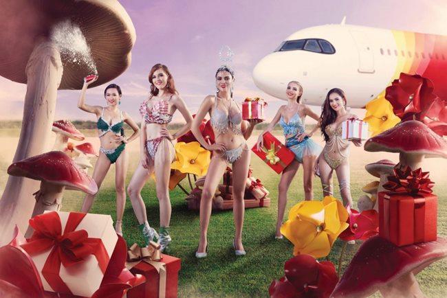 Người đẹp mặc bikini đi bay: Độc chiêu hút khách của các hãng hàng không-8