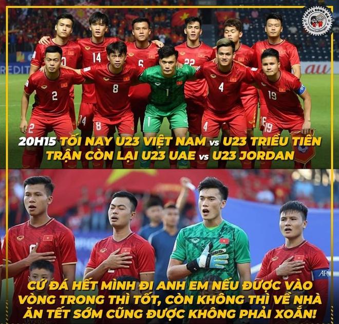 Dân mạng chế ảnh, cổ vũ U23 Việt Nam thắng U23 Triều Tiên-2