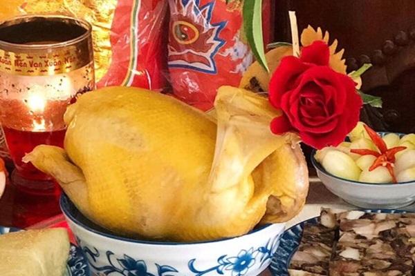 Công thức làm gỏi gà bắp cải tím cúng Táo quân-1