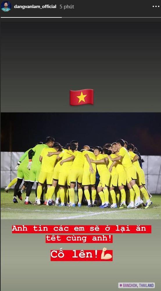 Đặng Văn Lâm gửi lời chúc ý nghĩa đến đàn em U23 Việt Nam trong trận gặp Triều Tiên-1