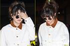 Selena Gomez lộ vẻ buồn bã, liên tục che mặt khi xuất hiện ở sân bay