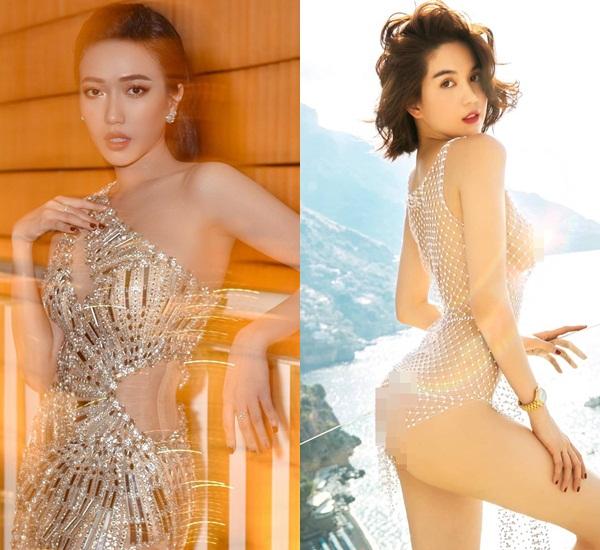 Khoe body mướt mắt nhờ tập gym, Diệu Nhi tự tin đến thách thức Ngọc Trinh-5