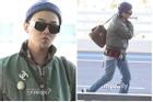 G-Dragon ăn mặc khó hiểu, đeo túi Chanel nữ tính ra sân bay