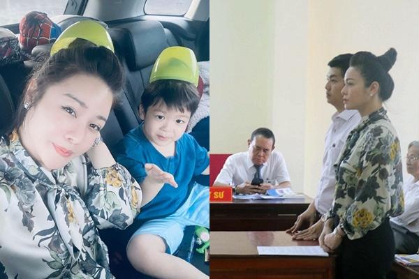 Sau 3 ngày đón Tết sớm ở bên ngoại, Nhật Kim Anh đưa con về Nội: Em khóc ôm cứng cổ mẹ không rời mà thương quá-6