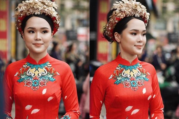 Sau gương mặt sai sai trong lễ ăn hỏi, vợ Đỗ Duy Mạnh nói gì khi bị cho là có thù với make-up?-2