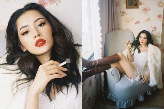 Đổi gió với hình ảnh bad girl, Chi Pu bị chính fan ruột phản ứng vì cầm thuốc lá tạo dáng