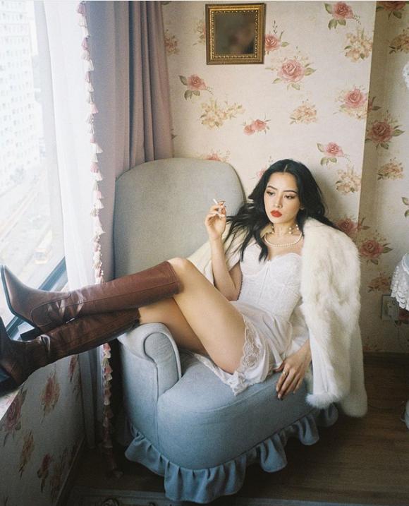 Đổi gió với hình ảnh bad girl, Chi Pu bị chính fan ruột phản ứng vì cầm thuốc lá tạo dáng-3