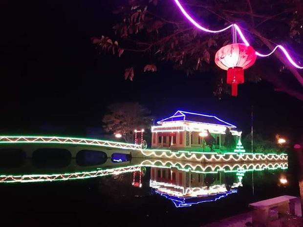 Tết là phải chất chơi như này: Lắp đèn nháy từ đầu ngõ, bật nhạc lên thành vũ trường sôi động ngay-5