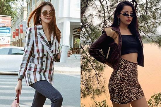 Muốn sang chảnh dịp Tết 2020 cứ học 'cặp chị em' Thanh Hằng - Chi Pu mix 3 họa tiết siêu hot này