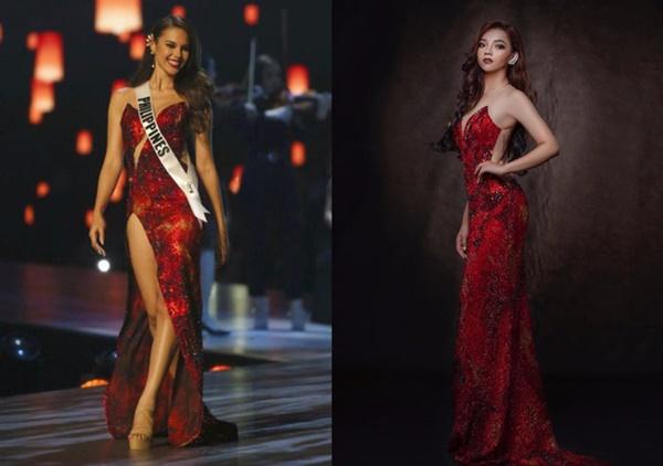 Loạt hoa hậu ăn gạch đá vì bị nghi copy váy ở Miss Universe, riêng Hương Giang lật ngược thế cờ-4