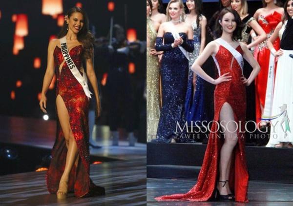 Loạt hoa hậu ăn gạch đá vì bị nghi copy váy ở Miss Universe, riêng Hương Giang lật ngược thế cờ-5