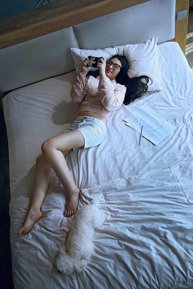 Con gái 18 tuổi ngỡ ngàng trước vẻ đẹp quên thời gian của Hiền Thục-7