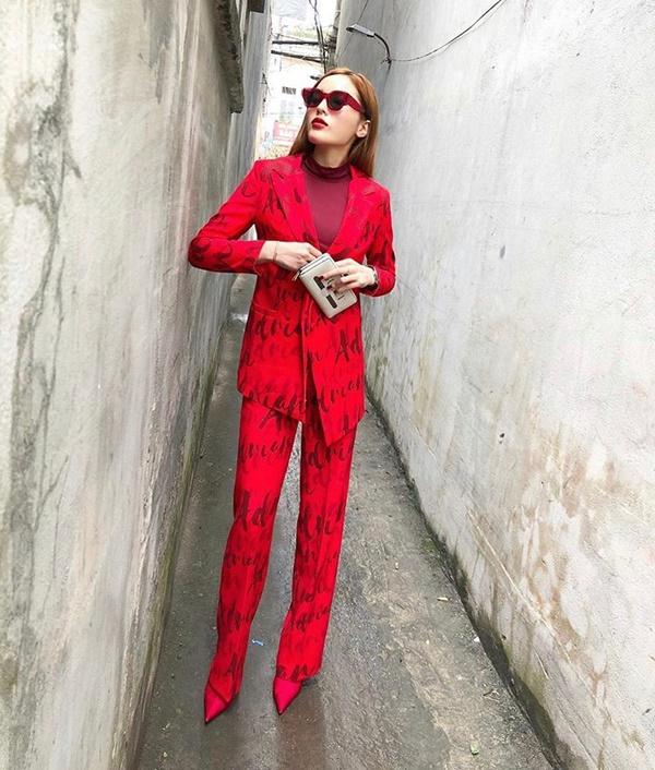 Năm mới lên đồ đỏ rực, đa phong cách như đôi tình nhân Kỳ Duyên - Minh Triệu-1