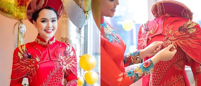 Ai bảo cứ làm cô dâu là auto xinh, nhìn bạn gái Duy Mạnh - Tiến Dũng mới thấy thiên nga cũng có lúc hóa vịt-5