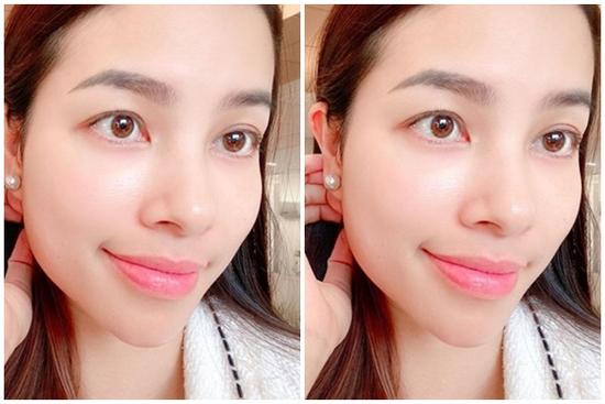Phạm Hương khoe mặt mộc nhưng dân mạng chỉ quan tâm đôi mắt hơi sai sai