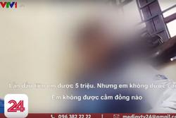 Camera giấu kín đã ghi nhận cả đối tượng nghi vấn môi giới và mua trinh trẻ em ở Hà Nội
