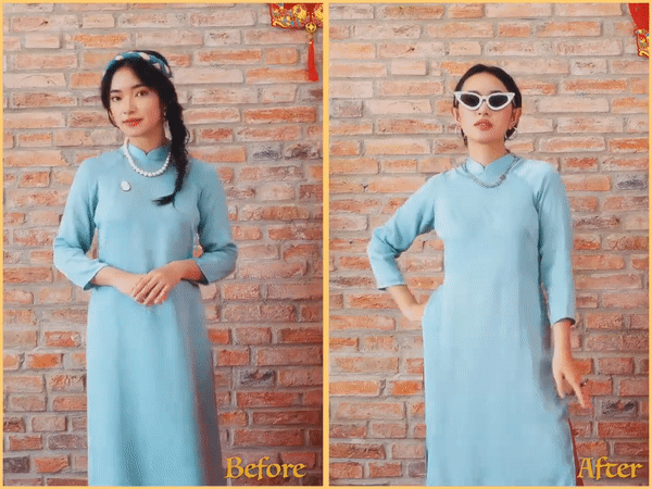 Châu Bùi và 5 ý tưởng phối đồ với áo dài cực dị: áo lông, giày móng ngựa, vest của bố hay sneaker đều cân tất!-2