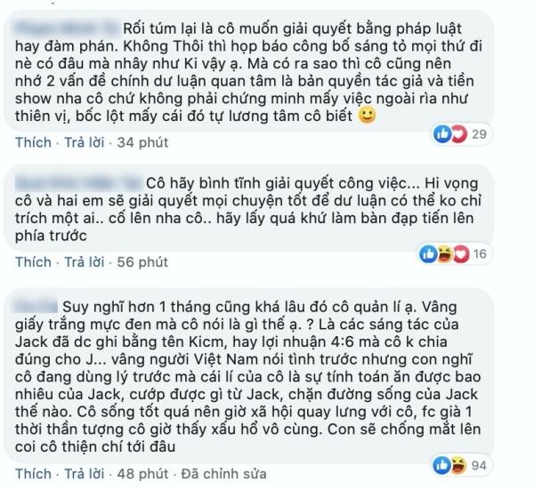 Mẹ nuôi K-ICM vừa lộ mặt, Đóm đã ào ạt đòi trả tiền bản quyền, tiền cát-xê cho Jack-3