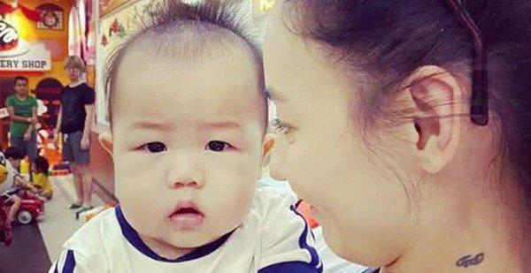 Chờ bao lâu cuối cùng Trương Bá Chi cũng thừa nhận bé Marcus chính là con lai-6