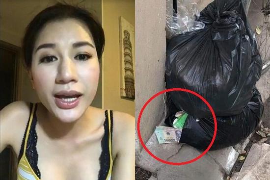 Dọn nhà đón Tết giúp Trang Trần, người thân 'tiện tay' vứt luôn xấp tiền dày cộp