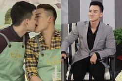 Hôn trai đẹp ngay trên truyền hình, nam MC đình đám LGBT Việt 'chỉ là thử yêu trong 24h thôi'