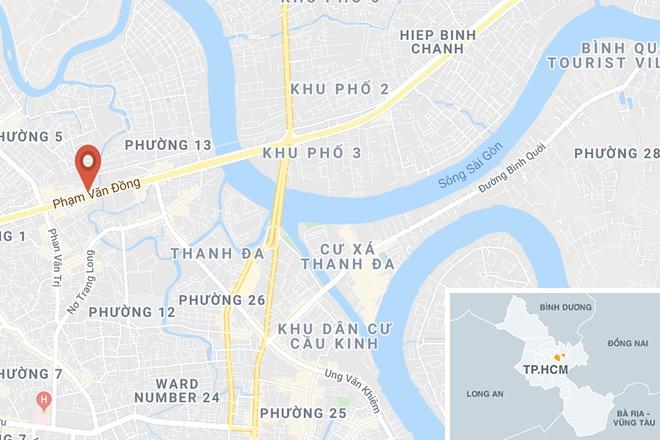 Giật túi xách bất thành, kẻ cướp đạp nạn nhân văng lên vỉa hè-2