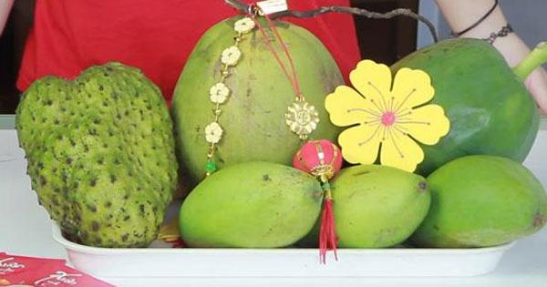 Sao mâm ngũ quả có dừa, mãng cầu, đu đủ, xoài?-1