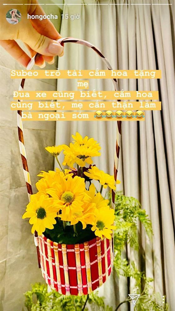 Hồ Ngọc Hà lỡ miệng khi nói về quý tử Subeo-1