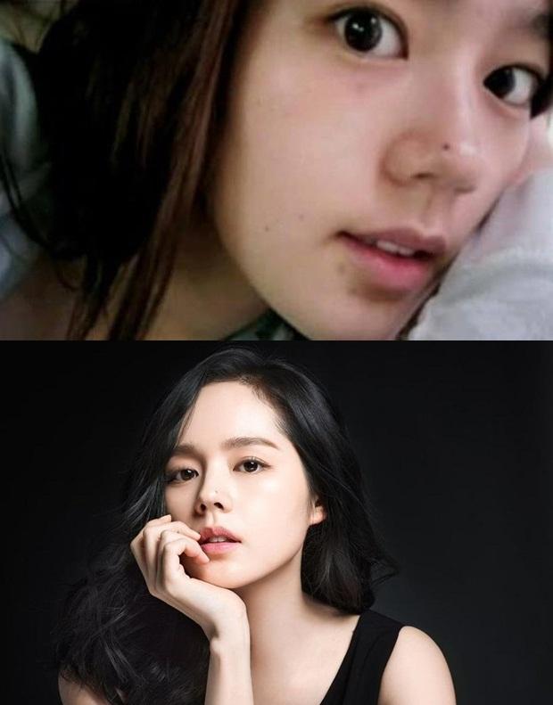 Dù để mặt mộc hay trang điểm thì Han Ga In gần như vẫn không có khác biệt. Cô cũng được biết tới là ngôi sao sở hữu chiếc mũi "đỉnh" nhất Kbiz.