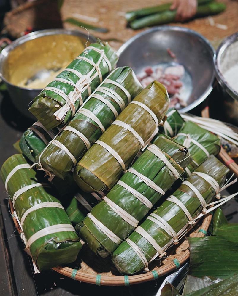 HHen Niê gói bánh tét ăn Tết, thành quả của hoa hậu khiến nhiều người phải bất ngờ-10