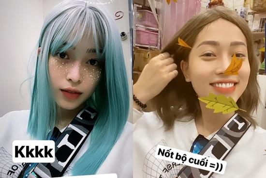 Á hậu Phương Nga chọn tóc giả ăn Tết, nhìn tới nhìn lui tóc cũ vẫn xinh