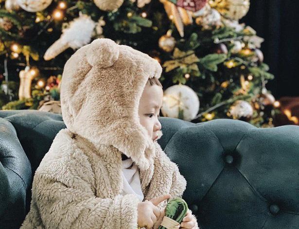 Đón Tết với concept nông dân, quý tử nhà Á hậu Tú Anh vừa độc lạ vừa đáng yêu hết nấc-7