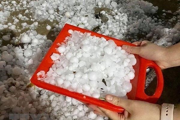 Đầu năm mưa đá to như quả trứng gà, hàng nghìn nhà thiệt hại-1