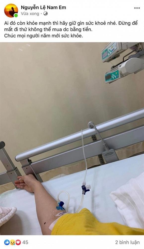 Nam Em phải nhập viện vào mùng 2 Tết sau chuỗi ngày ồn ào bị bạn gái Quốc Bảo tố là người thứ ba-1