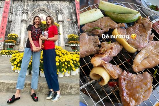 Kỳ Duyên về quê Minh Triệu ăn Tết, fan ruột mừng ra mặt: 'Thăm nhà ngoại sớm thế chị'