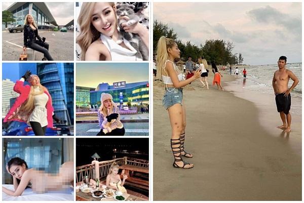 Ngân 98 diện đầm bodycon lộ nội y mồn một-8