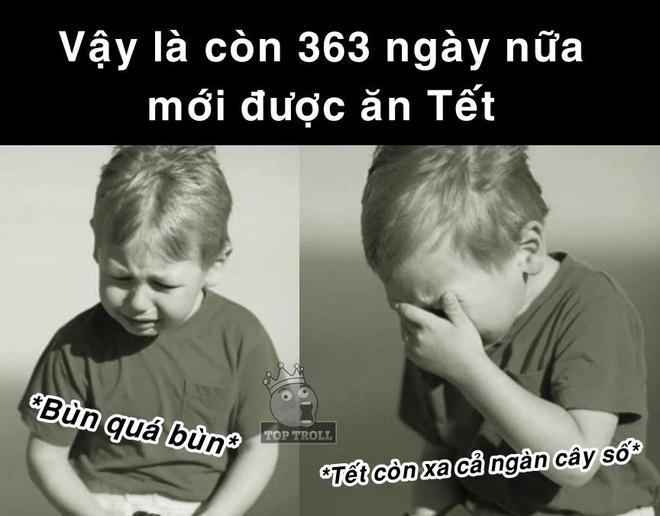 Ảnh chế những nỗi sợ của dân mạng khi hết Tết-1