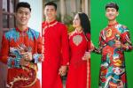 Các cầu thủ Việt bảnh bao trong tà áo dài truyền thống