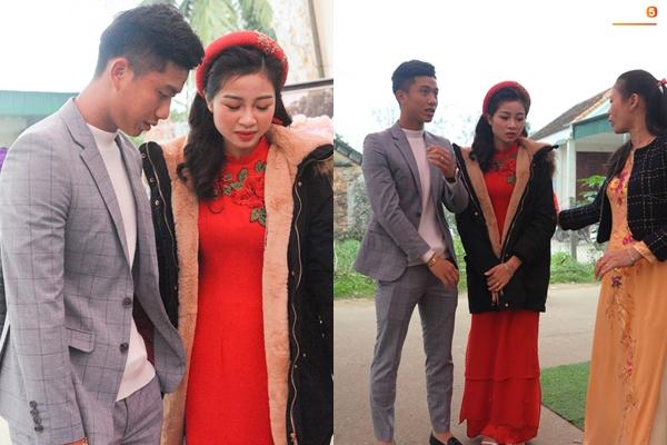 Vợ Phan Văn Đức lộ vẻ mệt mỏi, phải có người dìu trong ngày cưới-3