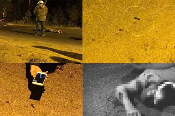 Clip ghi lại khoảnh khắc tài xế Grab nghi bị hung thủ nổ súng ở sới bạc bắn tử vong ngay trên đường chạy trốn-2