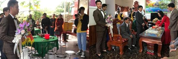 Đến nhà gái muộn gần nửa tiếng, Phan Văn Đức phải làm lễ xin dâu trong 10 phút cho kịp giờ đẹp-1