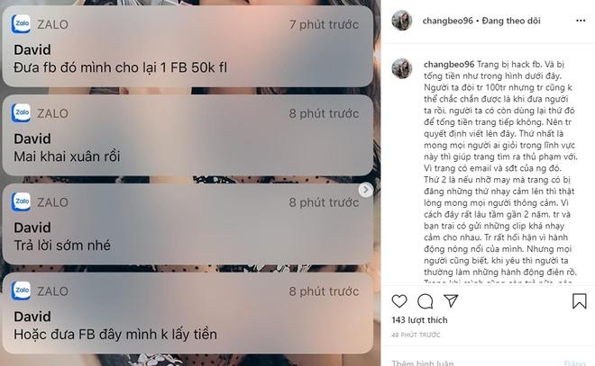 Bạn gái Trọng Đại bị hack Facebook, lo hình ảnh nhạy cảm bị phát tán-1